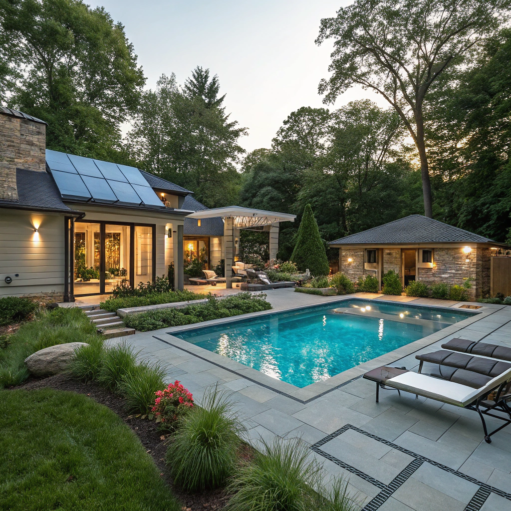Éclairage LED pour piscine